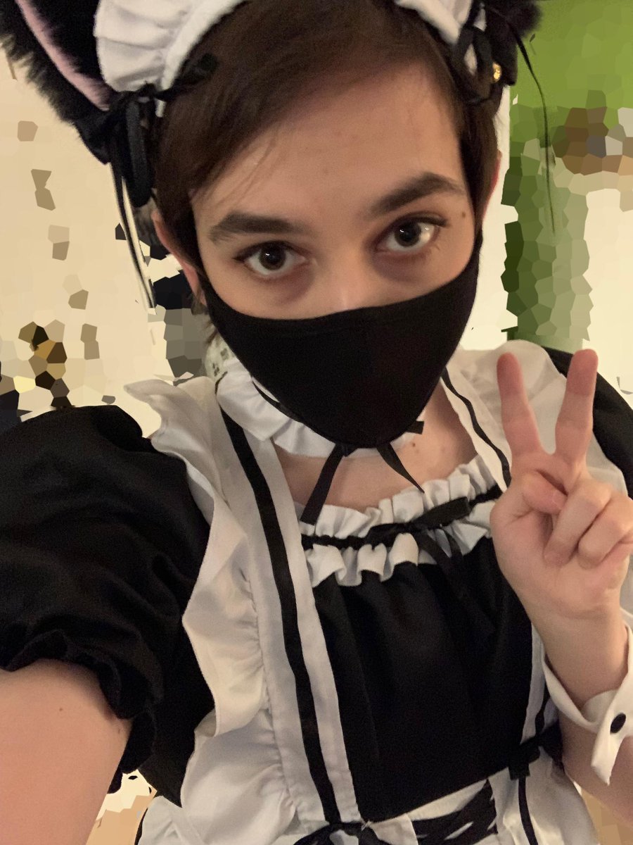 Yurifag_'s tweet photo. also posting my maid dress selfie on here because I'm cute
follow me on fedi

https://t.co/TwV5jtmXHX https://t.co/ZFDGXuh5JN