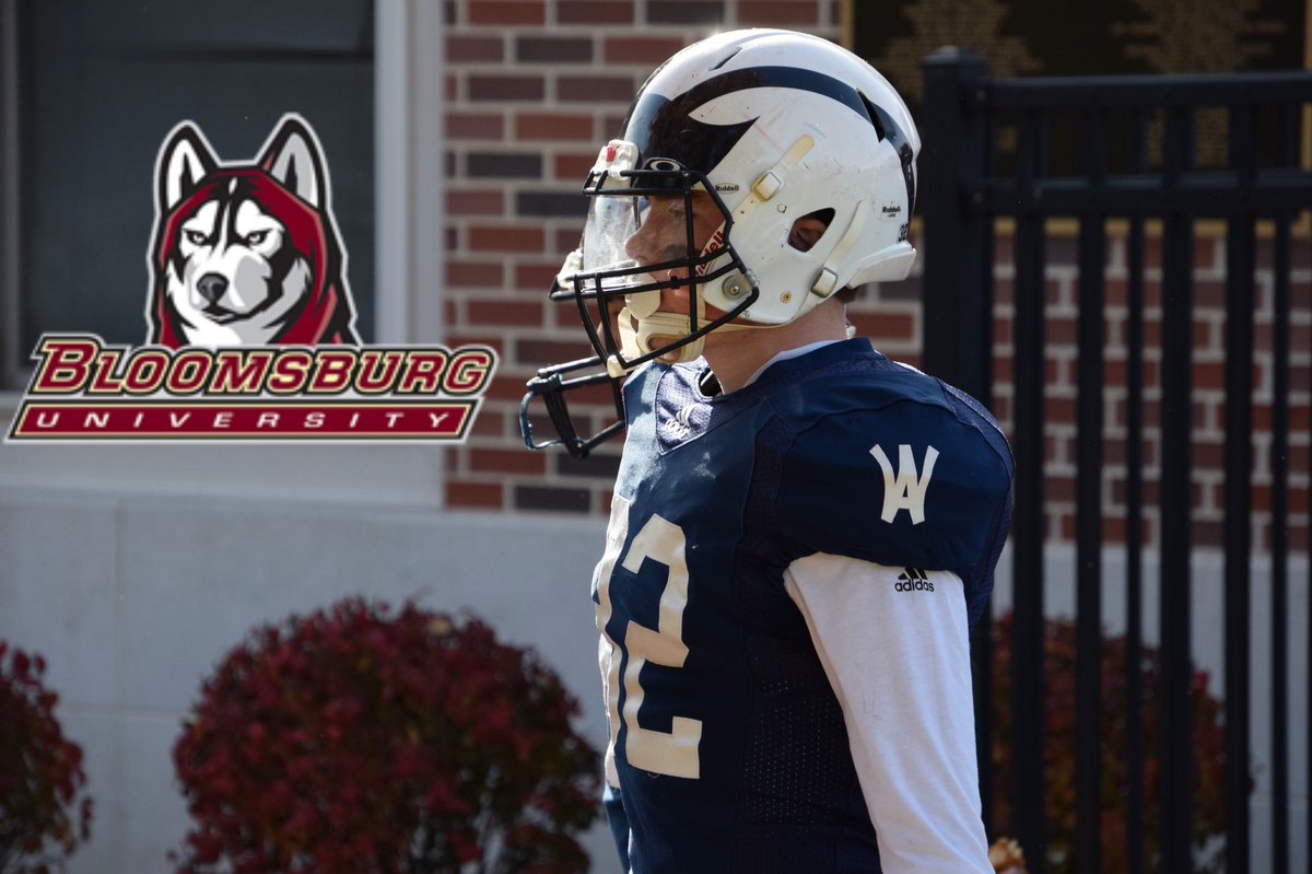 I'm excited to announce my commitment to <a href="/BloomUFootball/">Bloomsburg Football</a> to continue my academic and athletic career. I'm beyond thankful for my family, coaches, teammates for making this all possible! <a href="/SheptockFrank/">Frank Sheptock</a> @DJKoulianos_BU <a href="/CoachSteveONeil/">Coach O'Neil</a>