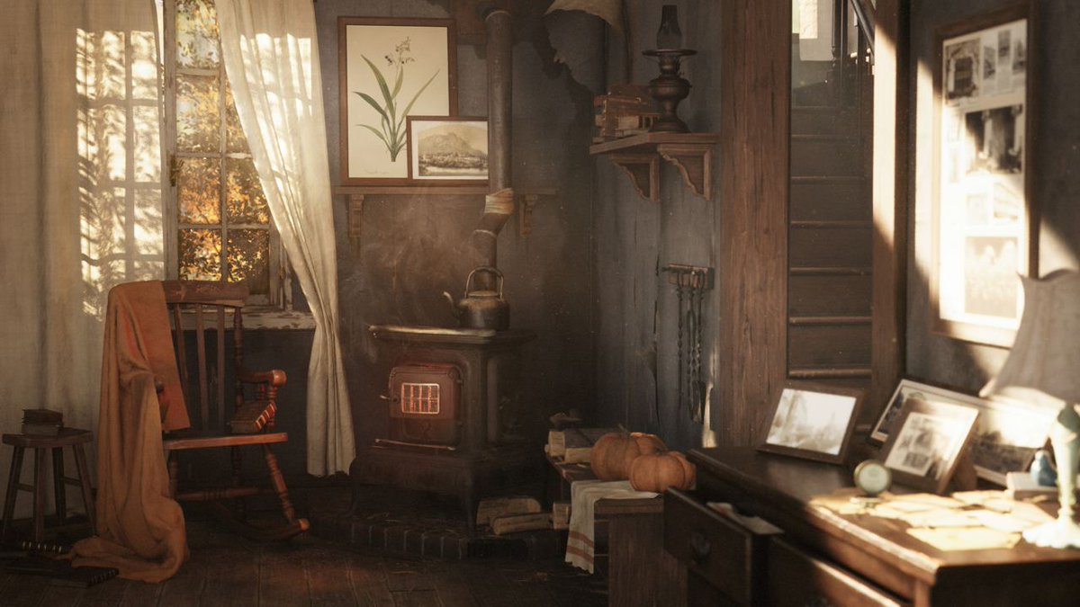 80Level's tweet photo. Anna Stopina explained why UE5 was chosen for her When Only Memories Remain project and talked about the advantages and disadvantages of using unique textures:

https://t.co/zSe5BkUdOu

#3dsmax #zbrush #SubstancePainter #unrealengine5 #ue5 #3dart @Substance3D @UnrealEngine https://t.co/8aeClwrwaL