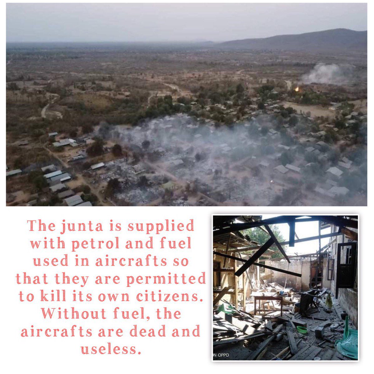 We,Myanmar people are still in a desperate plight and to our surprise,some countries have engaged bilateral ties with junta otherwise.We demand the int’l community not to dwell on apathy &amp; ignorance but to #SanctionAviationFuel #WhatsHappeningInMyanmar
