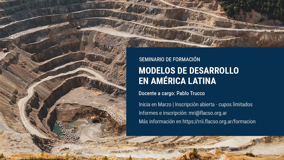 Relaciones Internacionales FLACSO Argentina tweet media