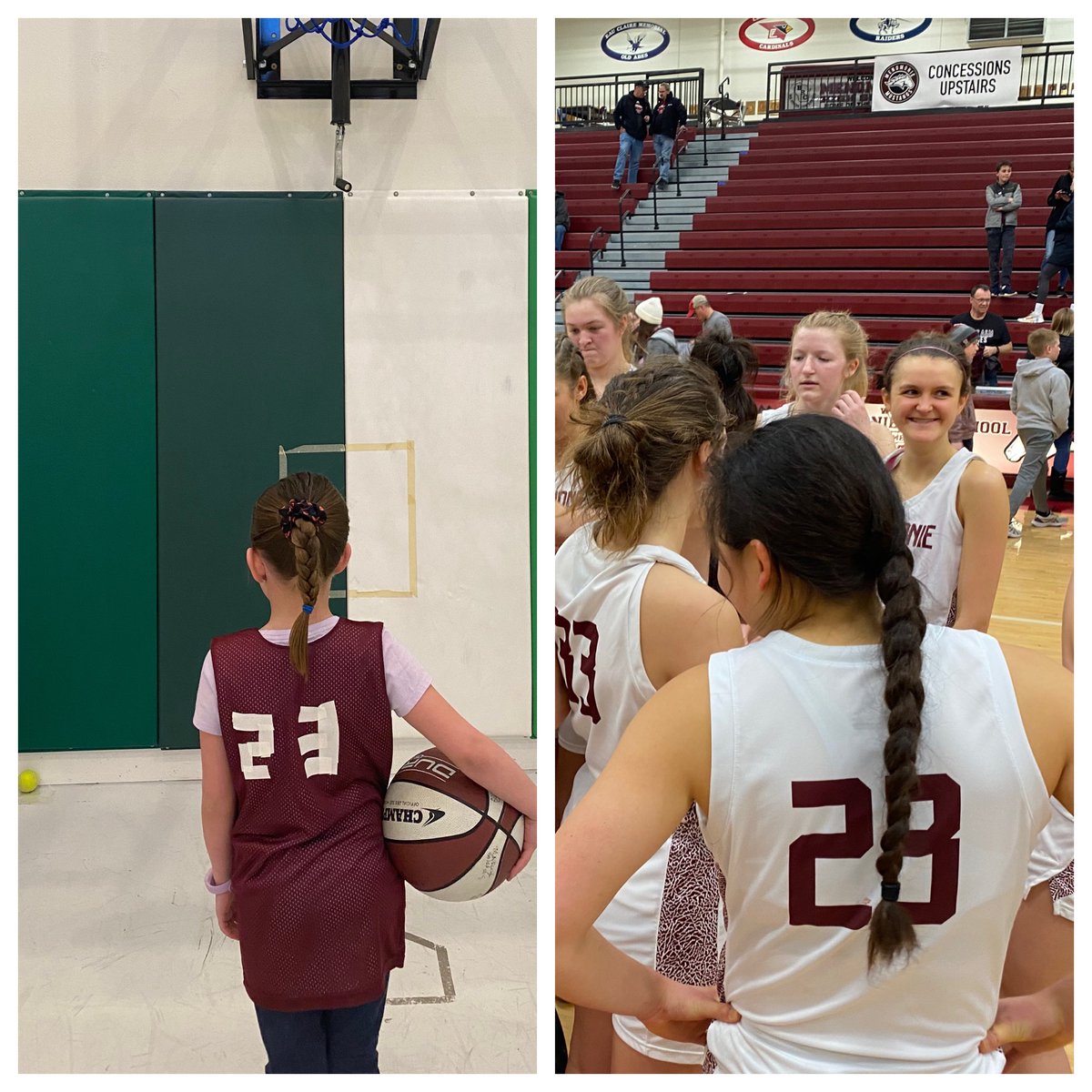 jenh0304's tweet photo. Dress like an influential athlete day. B picked @helen_chen__ . So many little eyes always watching and admiring. Thankful for awesome girls my girls can look up too. @MHS_GBB https://t.co/Cv8S0hdLq2
