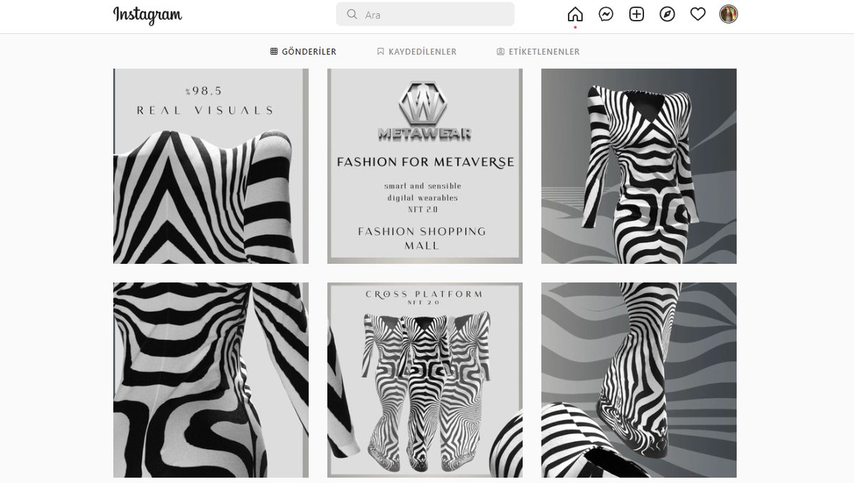 Follow us on Instagram
instagram.com/metawearfashio…

What a perfect way to present Art of Fashion.💎 
This is not only digital transformation but writing the fashion heritage in metaverse. 

We value design and beauty present them in a perfect ways to reach brother audience globally