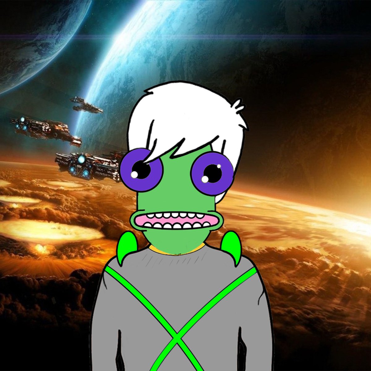 MadAlienNFT's tweet photo. To enter our galactic whitelist follow the steps in the discord.. 🪐👽

➡️ https://t.co/HMEBzty5SC

#MADALIENNFT #NFT #NFTCollection #NFTs #NFTartist #NFTCommmunity #OpenSeaNFT #NFTProject https://t.co/JUGwDbcQYQ