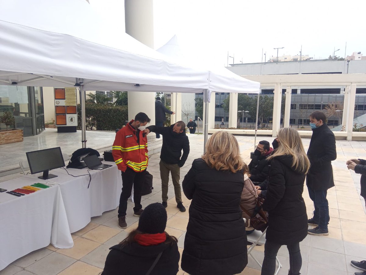 respond_a's tweet photo. Our training session #3 has officially started today in #Greece, #Egaleo! 🇬🇷 First Responders are divided across three groups to test RESPOND-A technologies. 👩‍🚒⛑

Stay tuned for more details about the training!
#5G #wearablesensors #MCX #UAV #criticalcomms #MCC #FirstResponders https://t.co/1Ov4V8Qglf
