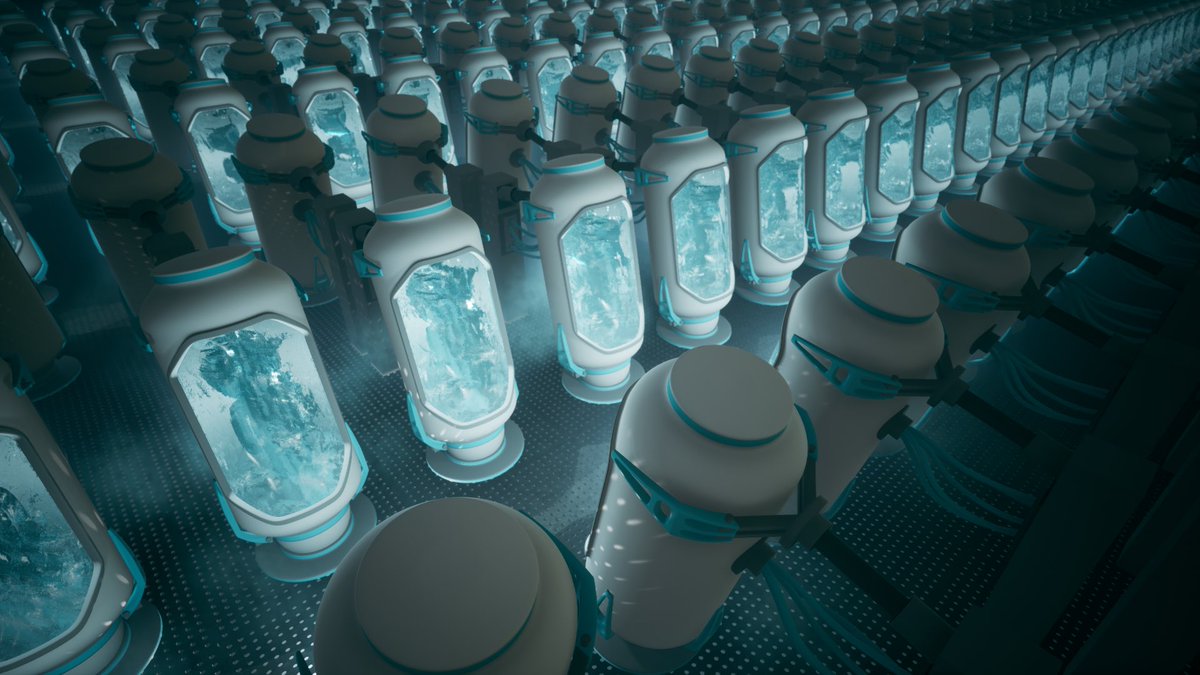 AppleHeadsNFT's tweet photo. Minting AppleHeads will awaken them from cryo sleep, giving you future access to an open world in the metaverse “The Orchard” 🥶🍎

Minting now : https://t.co/B1kag1nZ9N

#NFTs #NFTCollection #nftart https://t.co/GDFZNIurnF