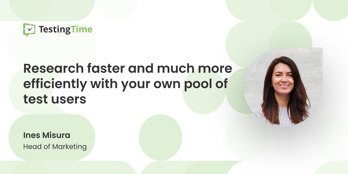 testingtime's tweet image. A test user pool for research purposes is an absolute must for companies that regularly conduct user research. Learn more about the things to consider when setting up and managing your own research pool: hubs.la/Q0159ZyS0

#TestUserRecruiting #TestUserPool #TesterUserPanel