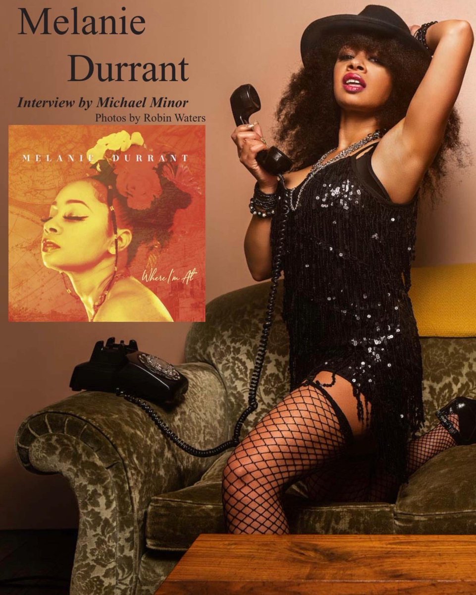 sashastoltz's tweet photo. Check out award winning Recording Artist @MelanieDurrant interview in the latest issue of @EntrigueMag1 #sashastoltzpublicity #melaniedurrant #BlackExcellence #entriguemagazine #baitandswitch https://t.co/4XcJUr62OC