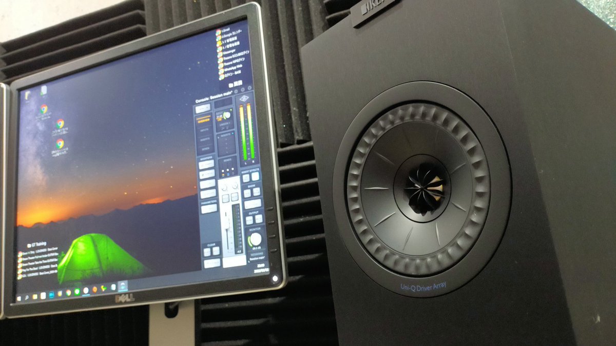 THEONE_HighEnd's tweet photo. フラットが最重要！
with Western Erectric 18GA

10モニも良いけど、KEFが個人的には好みかな。thomann S-75mk2 と Western  Erectric の18GA で 繋いだ KEFの相性は抜群
※ホームプロオーディオではなくDTM用

Procable
https://t.co/c1kLJKtAHy

#procable #kef #westernelectric #dtm #18GA https://t.co/nz5lIf7n1C