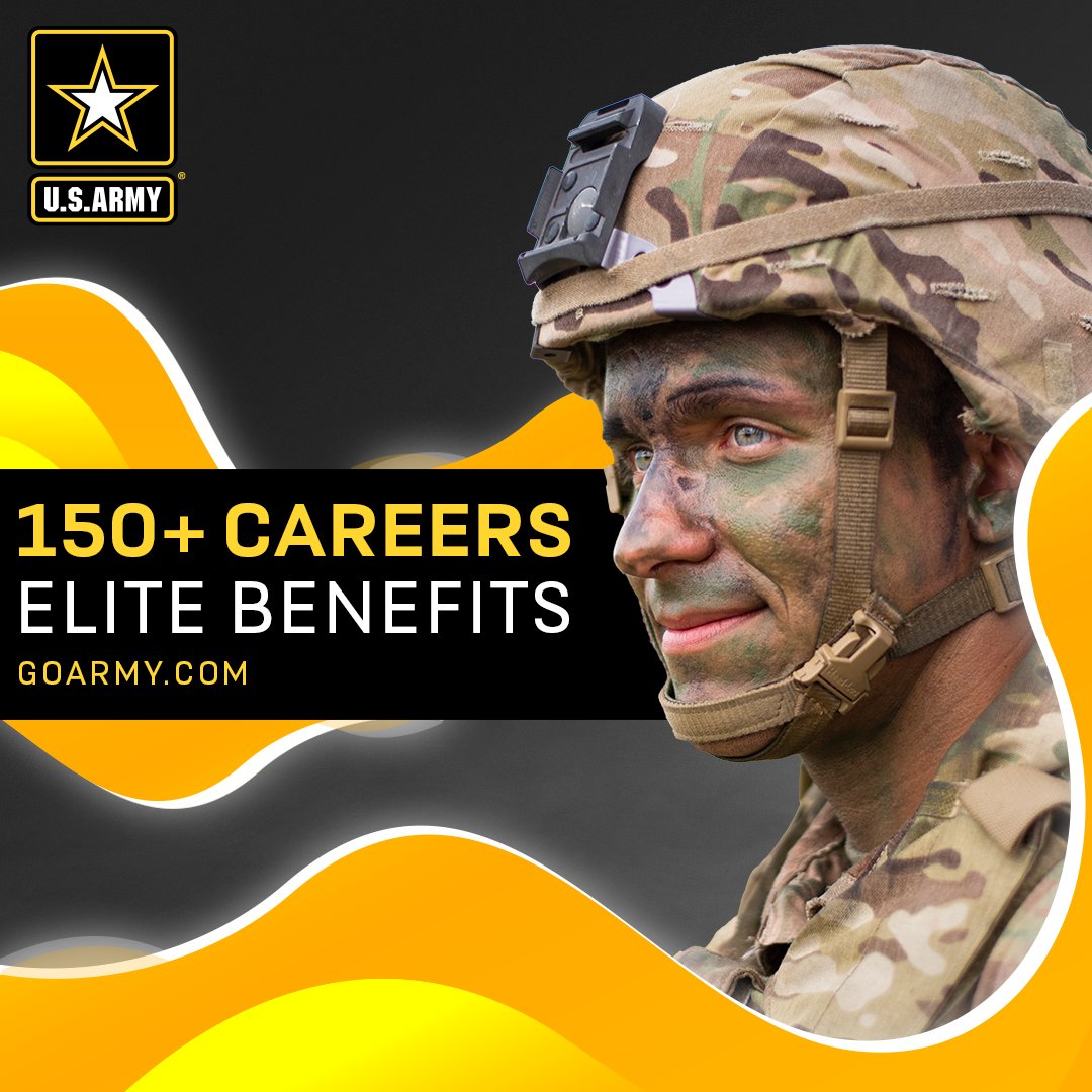 UsScranton's tweet photo. The U.S. Army offers over 150 Different Careers to make you stronger.

Text APNU to GOARMY (462769) to see if you qualify for the #USArmy or #ArmyReserve 

#careeropportunities #joinus #jointhewinningteam #peoplefirst #freecollege #goarmycuse https://t.co/UoZxTvkrP3