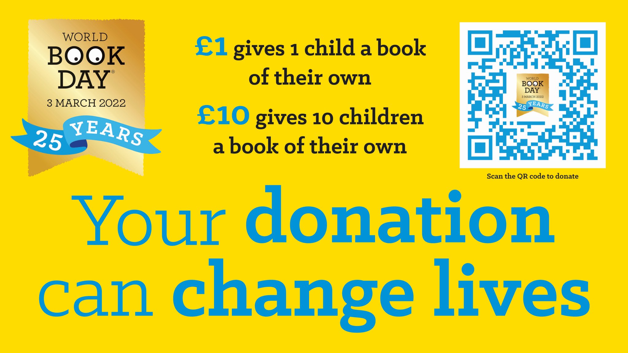 World Book Day UK 📚 on Twitter "Help us to change lives through a