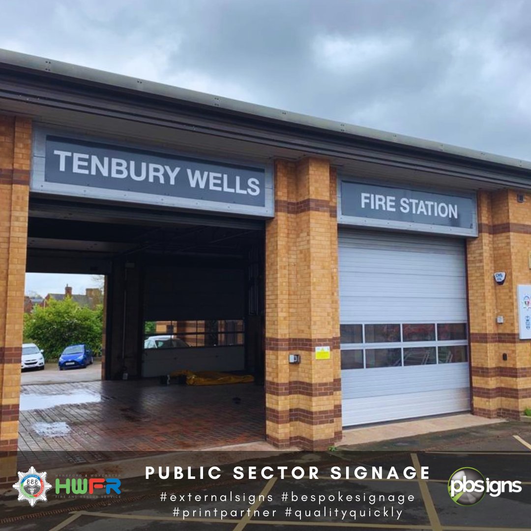 pb_signs's tweet photo. A range of new signage for @HWFire and @WestMerciaPCC Stations in Wyre Forest and Tenbury Wells ๐ฎโโ๏ธ๐จโ๐
#publicsector #externalsigns #ukmfg #qualityquickly #bespokesigns #signage #signs #printpartner https://t.co/ay012h8g24