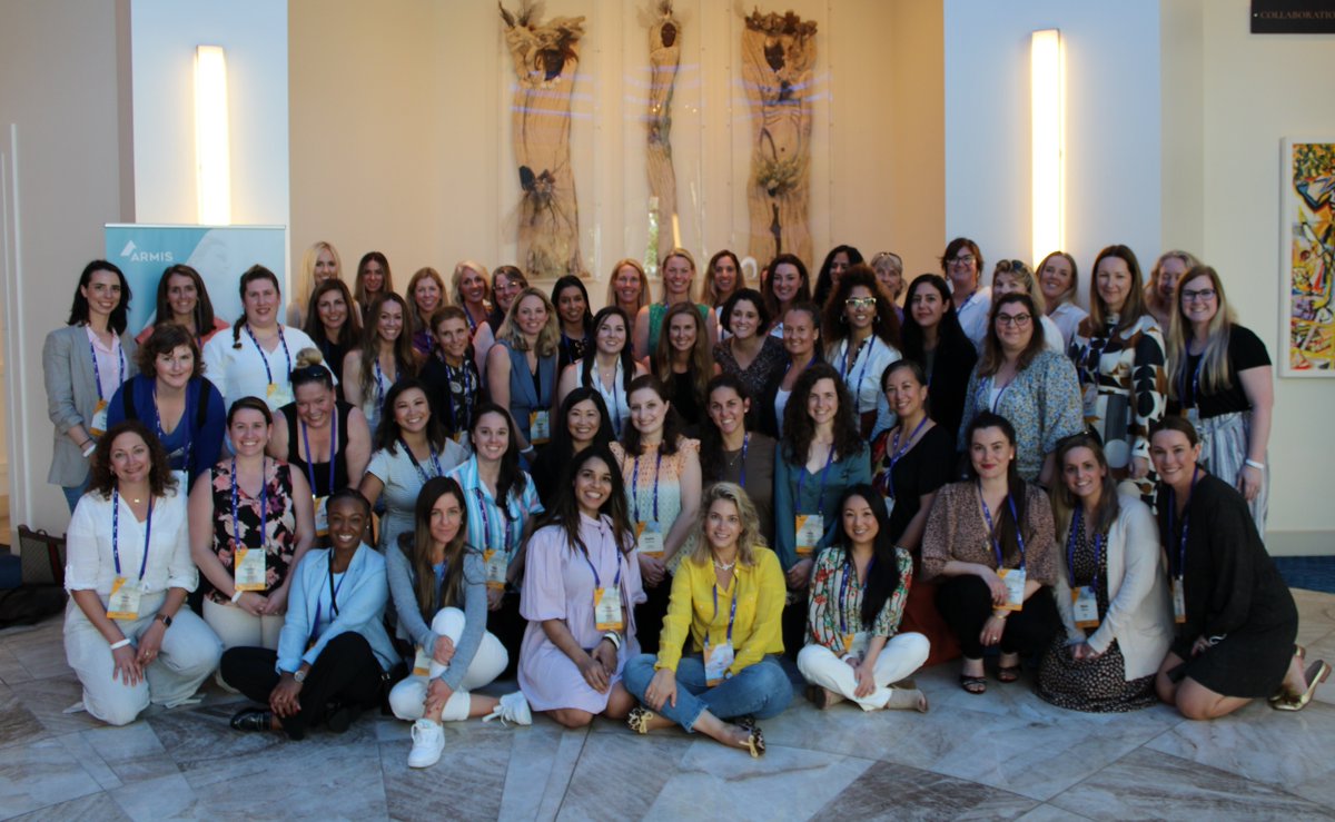 ArmisSecurity's tweet photo. Women of Armis meet in person at the #ArmisSKO, before a day of workshops! #Armis was ranked in the top 10 of Israeli large #tech firms who have women in leadership roles. Join us:https://t.co/2A8Aou5Tcs
#BahARMIS #wearehiring #Security #Cybersecurity #OneArmis #WomenInTech https://t.co/Wdmtk3IHdA