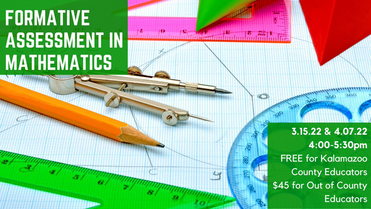 KRESAIS's tweet photo. Don't forget to register for Formative Assessment in Mathematics if you are a K-12 math educator! Registration closes 3.6.22 https://t.co/3hxgwRHdWi #k12educator #Mathematics #education #professionaldevelopment #formativeassessment https://t.co/vj9VWLebNQ