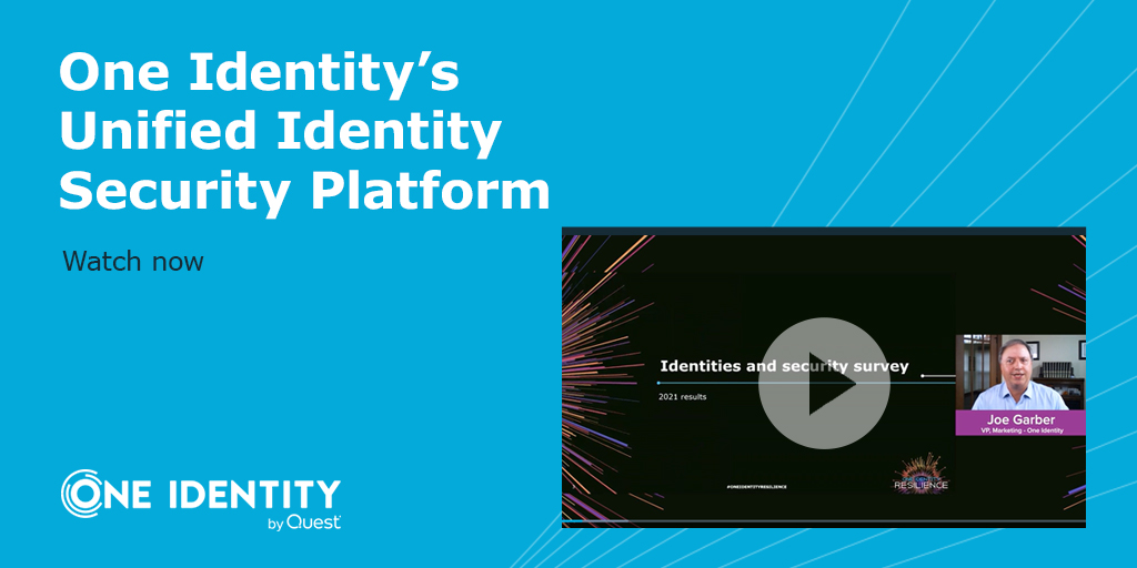 Hear from Joe Garber (<a href="/jgarber308/">Joe Garber</a>), our VP of Marketing, to learn about our #UnifiedIdentitySecurityPlatform and how this approach can take you one giant step forward in your #ZeroTrust strategy. okt.to/0vu1yQ