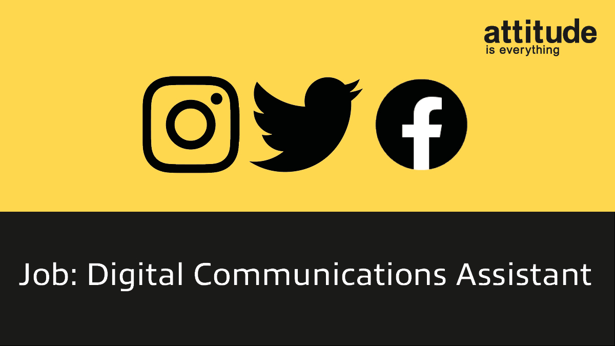 Job Alert!📢👇

Passionate about music and the rights of everyone to be able to enjoy live events?

At home on social media and enjoy writing?

Our Digital Communications Assistant role might be for you!

Deadline: Midnight Sunday 27th March.

More info:

attitudeiseverything.org.uk/news/job-digit…