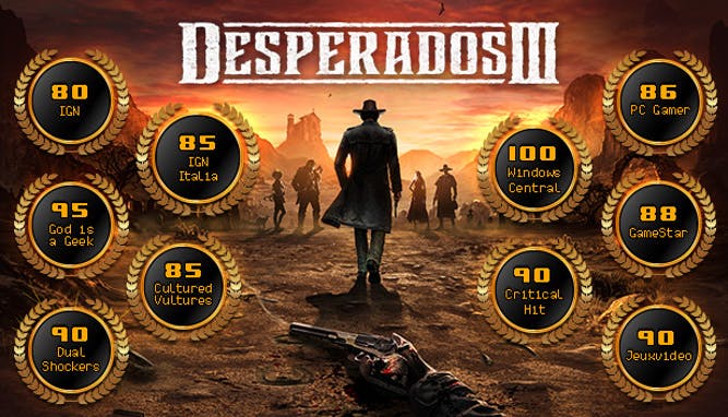 NeddyOrNot's tweet image. GAME GIVEAWAY!

Want to win a copy of DESPERADOS III?

To enter: LIKE &amp;amp; RETWEET. That's it. 

Winner announced when we hit 100 entries.

(STEAM version of game)