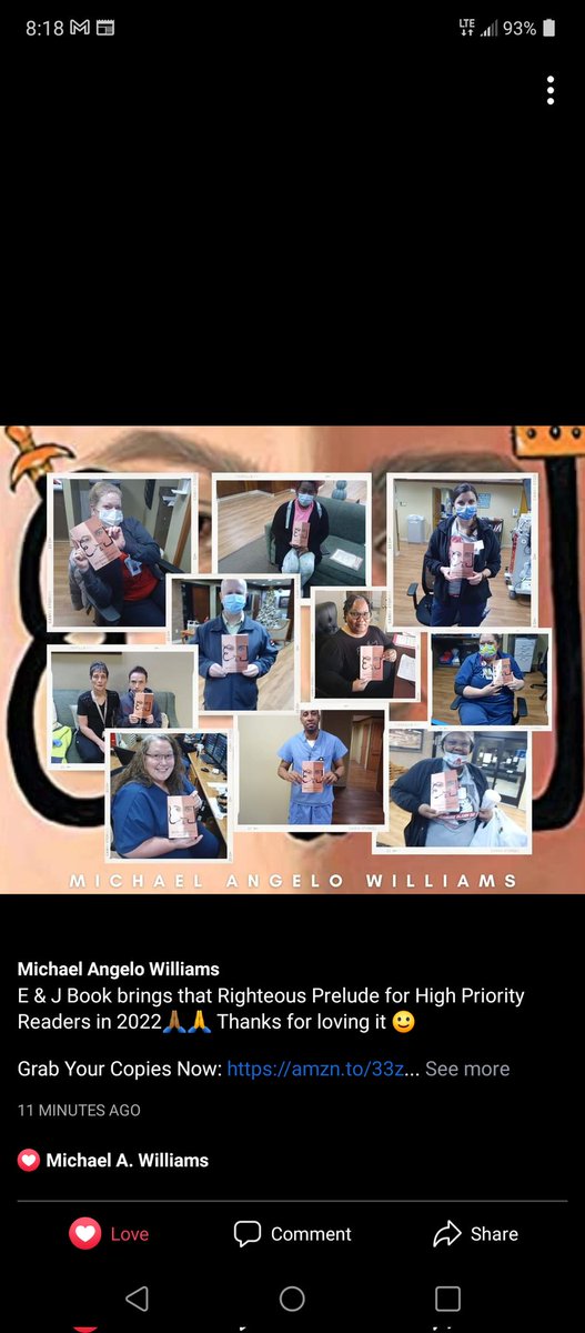 Michael94996113's tweet photo. #writerhouse Support Matters!!ππ Much thanks to the readersππΎπππΎπ!! God is Great!!ππΎπ grab your copy@ https://t.co/4nuToOYdK8 https://t.co/P7CzzBuHjR