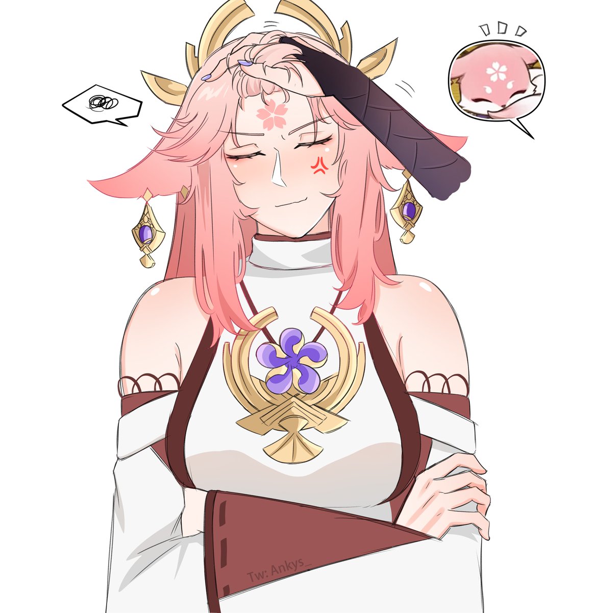 so thats how she hide her tattoo~
#yaemiko #eimiko