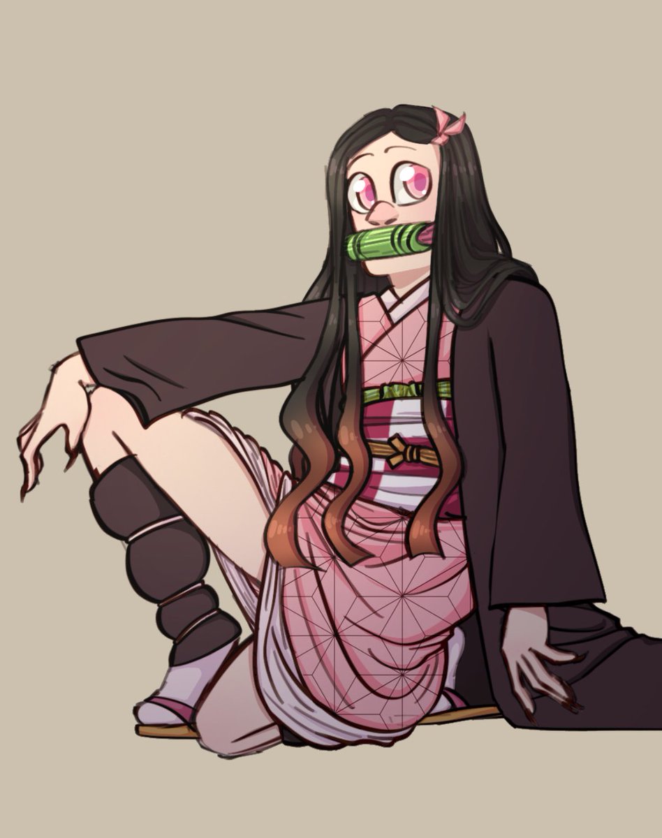 ayobatitagain's tweet photo. New (ish) hyper fixation: Demon Slayer. So I drew best girl Nezuko. https://t.co/q3l3TFOBK9