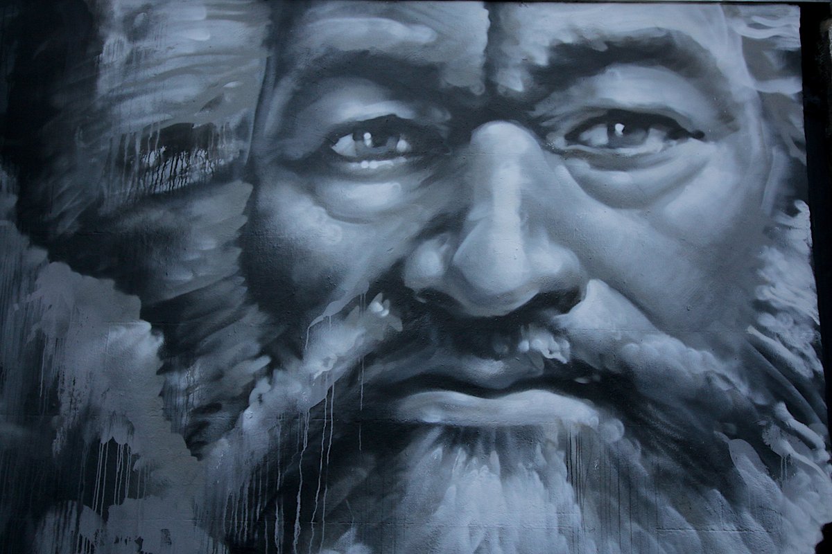 Catch an emotional &amp; insightful film on #FrederickDouglassinScotland playing this Sunday 6th March 2pm at Edinburgh Filmhouse alongside Bafta-winning #ScotlandSlaveryandStatues Tix £5 -> bit.ly/3GUxF6T  Great Edin mural by <a href="/TrenchOne1/">Ross Blair ( aka Trench One)</a>