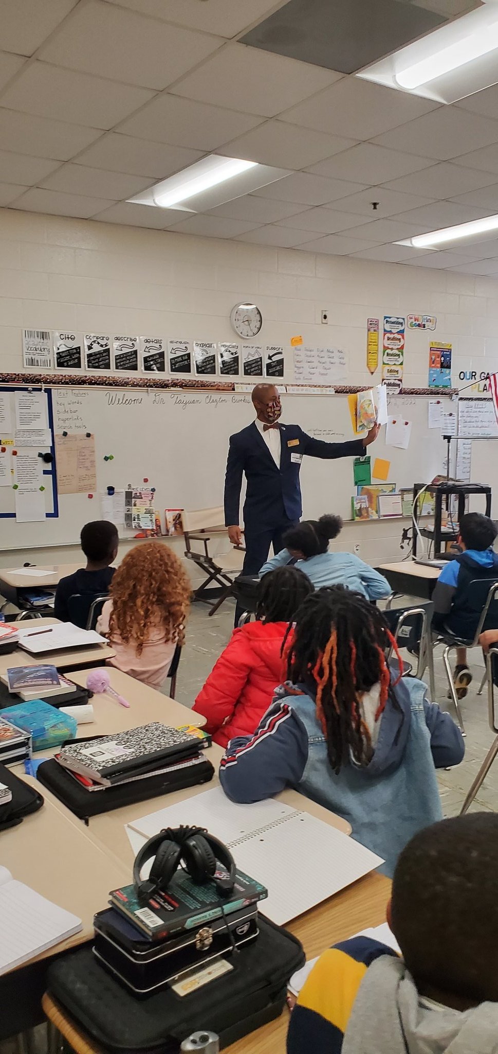 Flippen Elementary on Twitter "Thank you DrTaijuan for being a guest