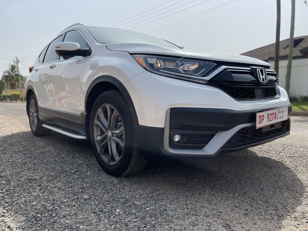 Mrfranq's tweet photo. Honda CR-V Sport 2022 
1.5 litre Automatic AWD For Sale.            Ghc 225,000.. #0201113355 #finerauto https://t.co/mTzQV8ITVx