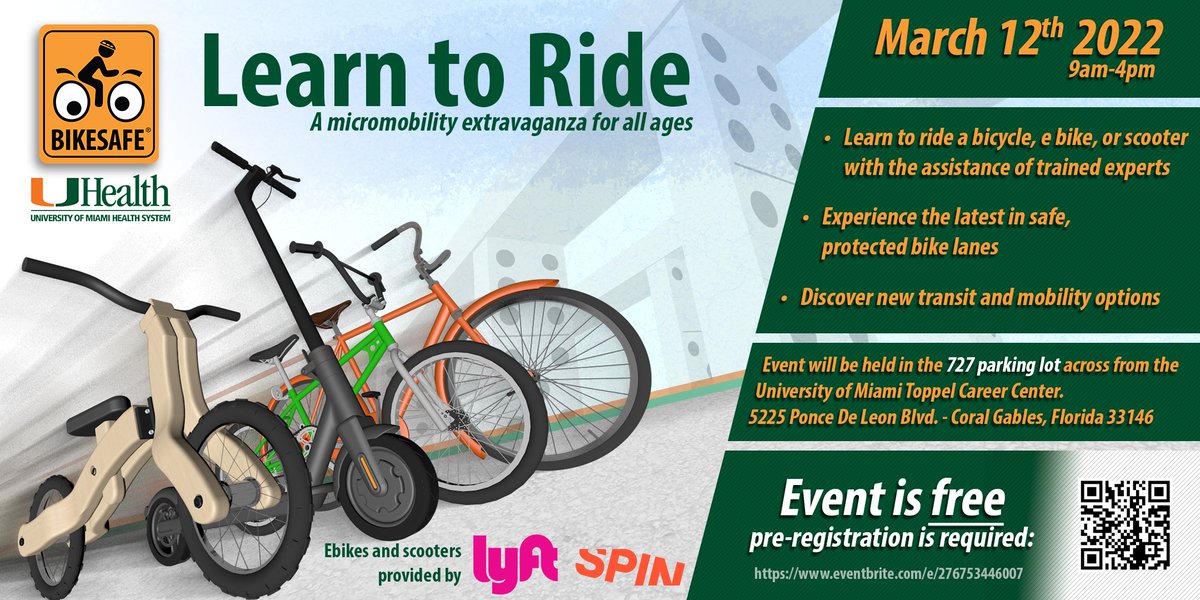 UHealth BikeSafe tweet media