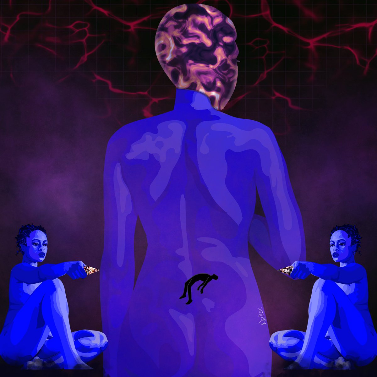 nes_rox's tweet photo. “You Have Been Found Wanting”

The judge stands at the forefront. The aggressor has been raised to face what is due. 

A critique of current events.

Blue - A tame form of judgment: 5/5 available at 0.15 Eth 

Red - Rage: 1/1 available at 0.75 Eth 

https://t.co/ooVvM3a7AY https://t.co/bekFuUwRRt