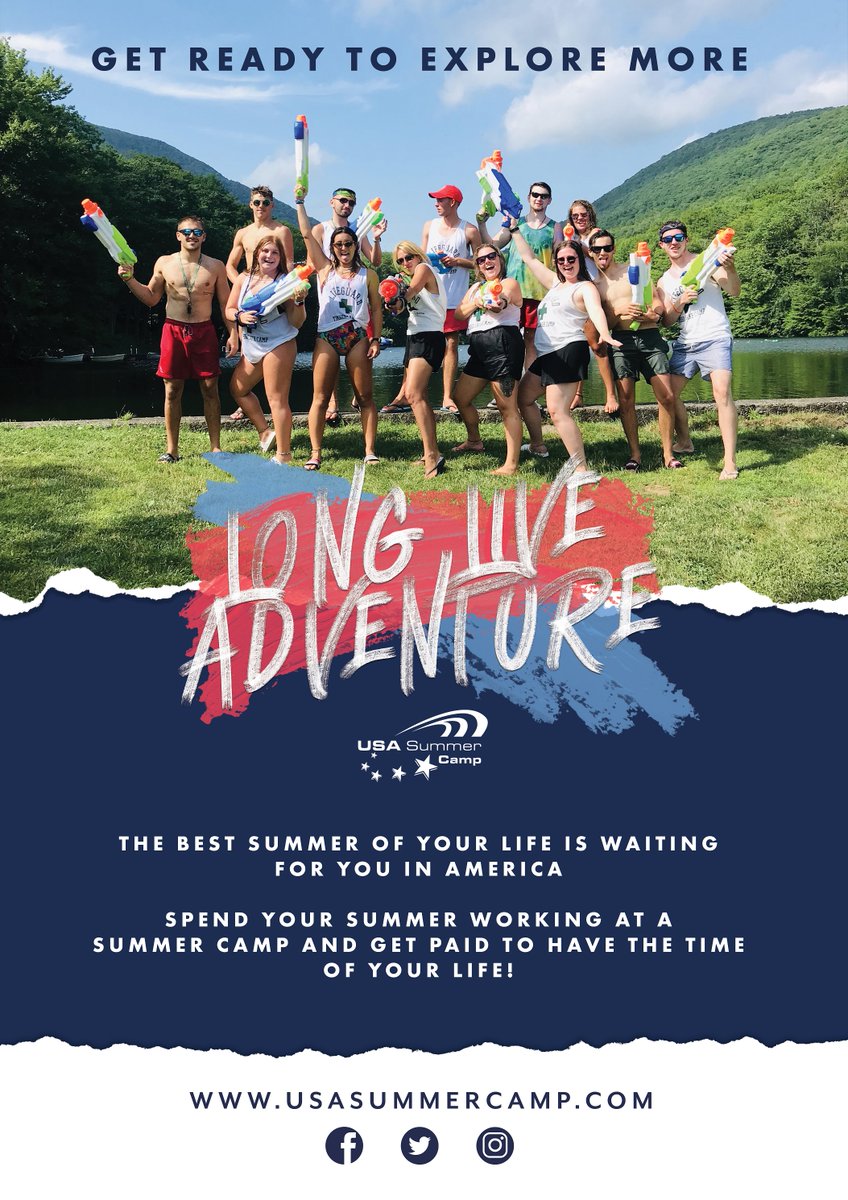 USWcareers's tweet image. Employer Webinar - USA Summer Camp
📆 TOMORROW (03.03.22) 12:00-13:00
ow.ly/Pmci50I8109

@usasummercamp