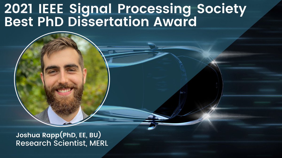 CISE_BU's tweet photo. BU Alumnus Joshua Rapp won the 2021 @IEEEsps Best PhD Dissertation Award for his research on single-photon lidar. https://t.co/dipCinPLC3
@ProfessorGoyal @BU_ece @merl_news @BUCollegeofENG #BestDisserationAward #SinglePhotonLidar #IEEESPS https://t.co/l2ep9v1Ek0