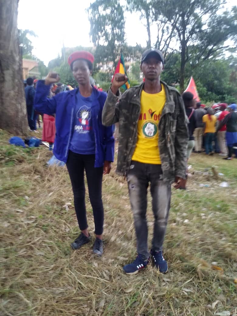 SWAYOCO's tweet image. SWAYOCO president in court with other democratic forces to support incarcerated MPs
#freeMthandeni
#freeMbhedzi
#freeBacede
We are stronger in unity with other forces