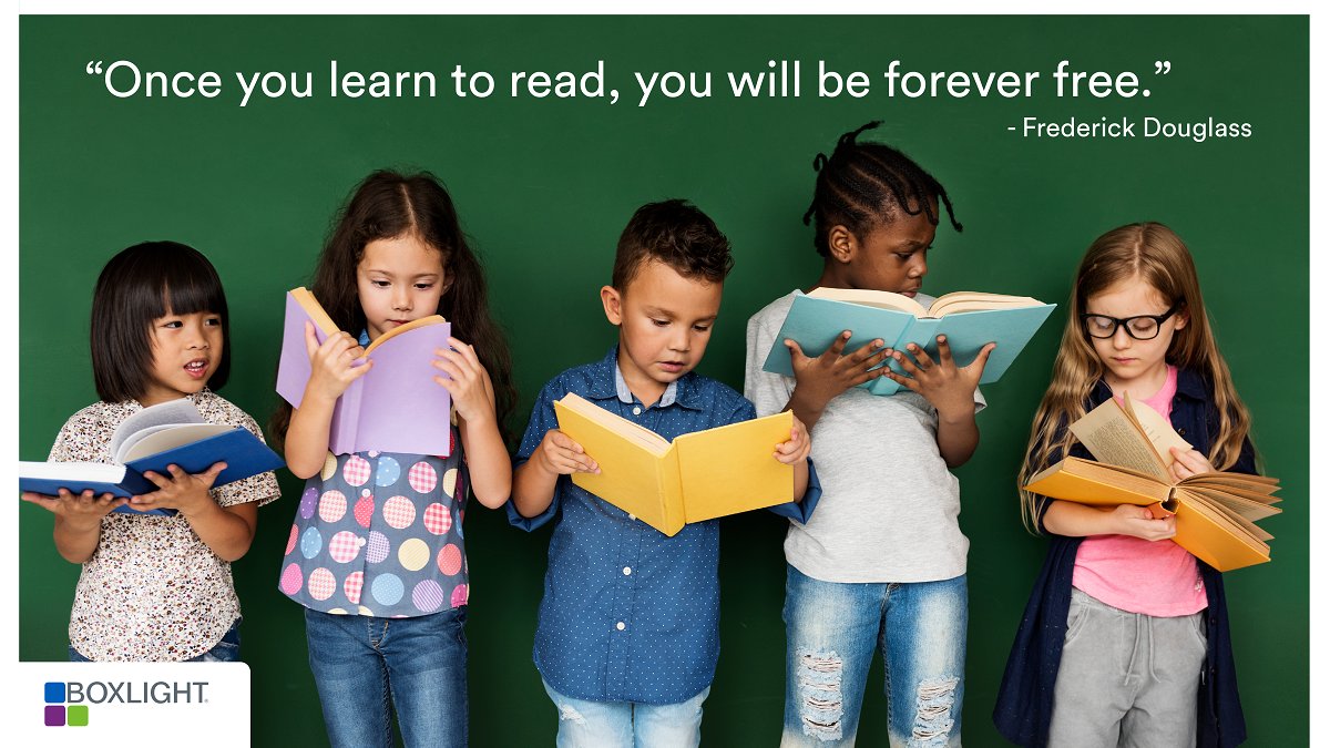 boxlightinc's tweet photo. It's #ReadAcrossAmericaDay2022! Kick it off with a motivational message or inspirational quote shared across your school's #interactivedisplays. Click here to learn how: https://t.co/nlZPcrG6As
#MimioMessage #ReadAcrossAmerica #ProColor #interactivedisplay #schoolnews https://t.co/qQv7r81bEe