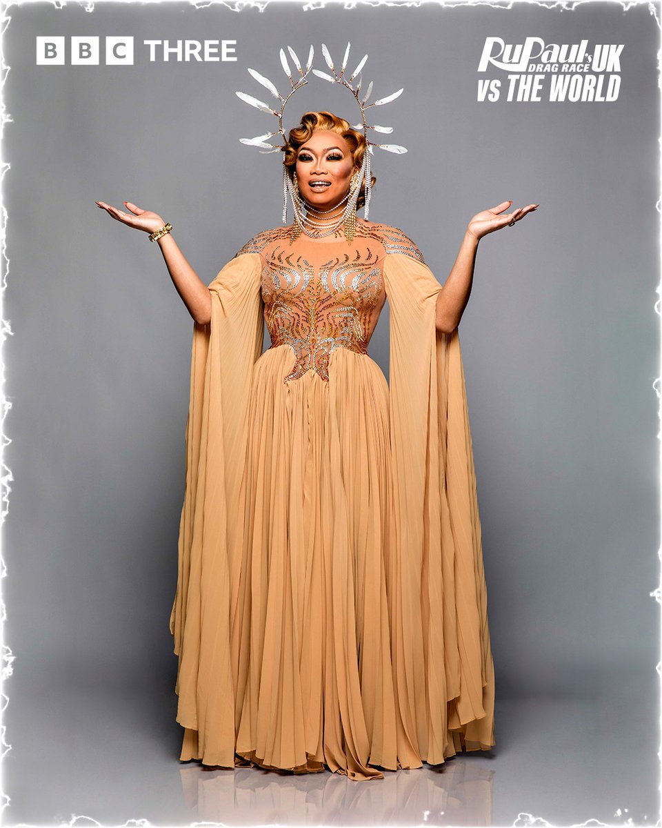 dragraceukbbc's tweet photo. Category is: Werk of Art. 🎨 @jujuboston #DragRaceUK https://t.co/wMLrfWvEQz