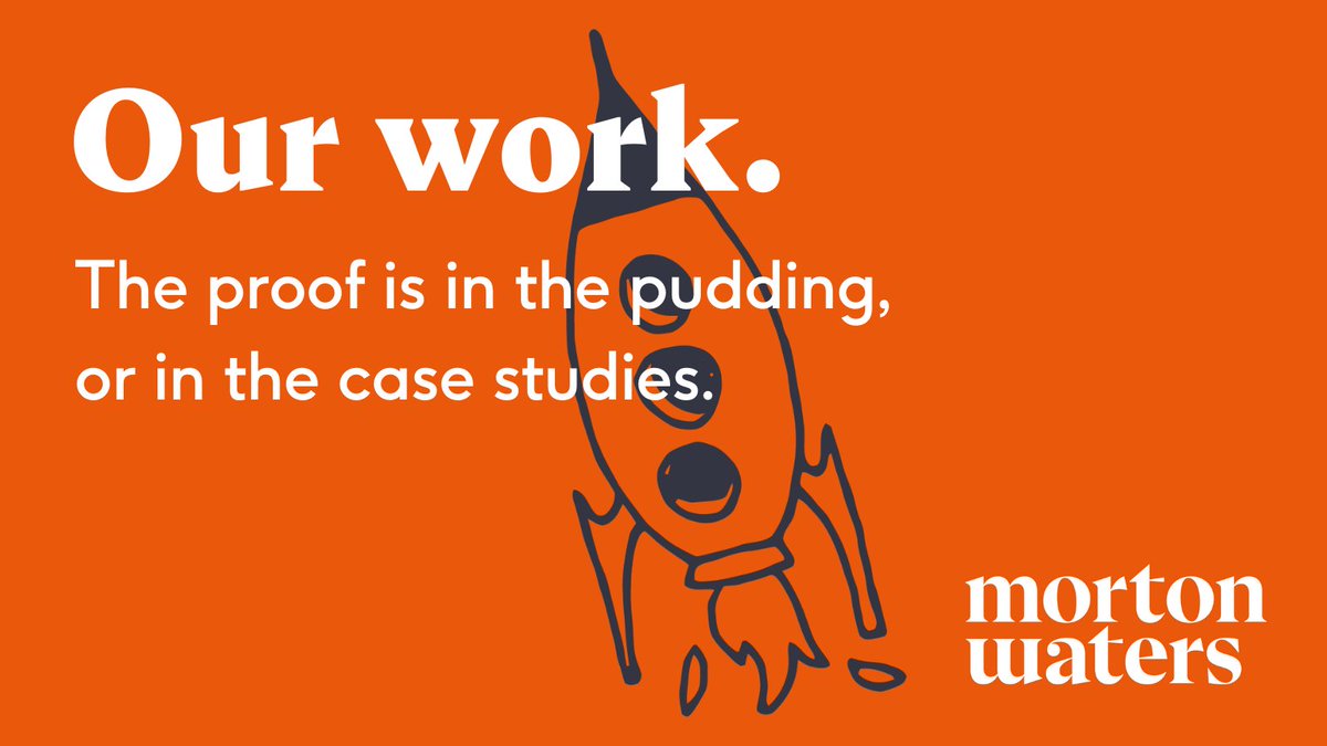 We’ve enjoyed enduring relationships with many clients, but also put our heart and soul into short term projects. Take a look and see what we’ve achieved. Then decide if you’d like us to do the same for you.

mortonwaters.com/our-work/

#B2BMarketing #LeadGeneration #BrandBuilding