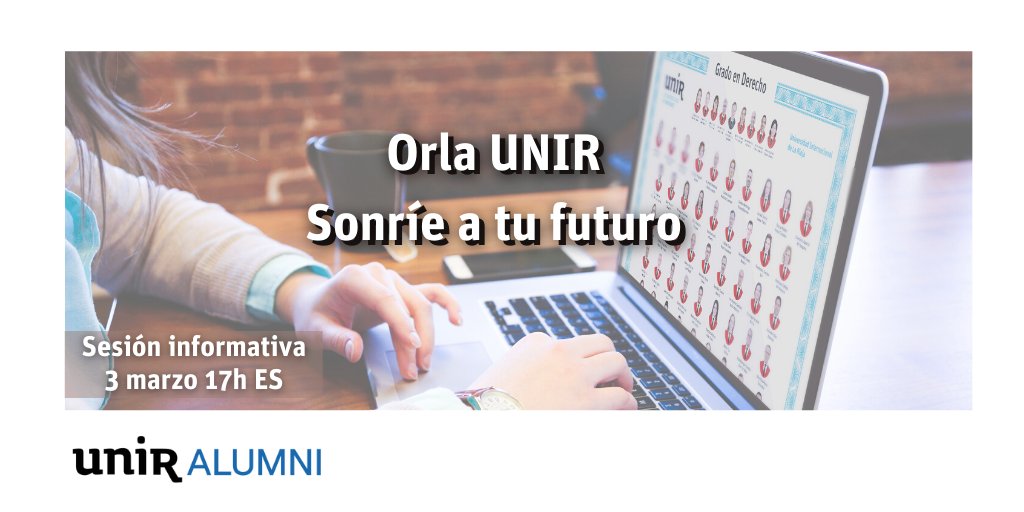 UNIRalumni's tweet photo. 👉Mañana, día 3 de marzo a las 17:00h 🇪🇸 te invitamos a la 𝘀𝗲𝘀𝗶ó𝗻 𝗶𝗻𝗳𝗼𝗿𝗺𝗮𝘁𝗶𝘃𝗮 𝘀𝗼𝗯𝗿𝗲 𝗹𝗮 𝗢𝗿𝗹𝗮 dónde te contaremos cómo solicitarla, cuáles son los requisitos y aclararemos todas tus dudas. 

➡ Sesión informativa: https://t.co/dlaZBtHRW1 https://t.co/VNfYoPRGCx