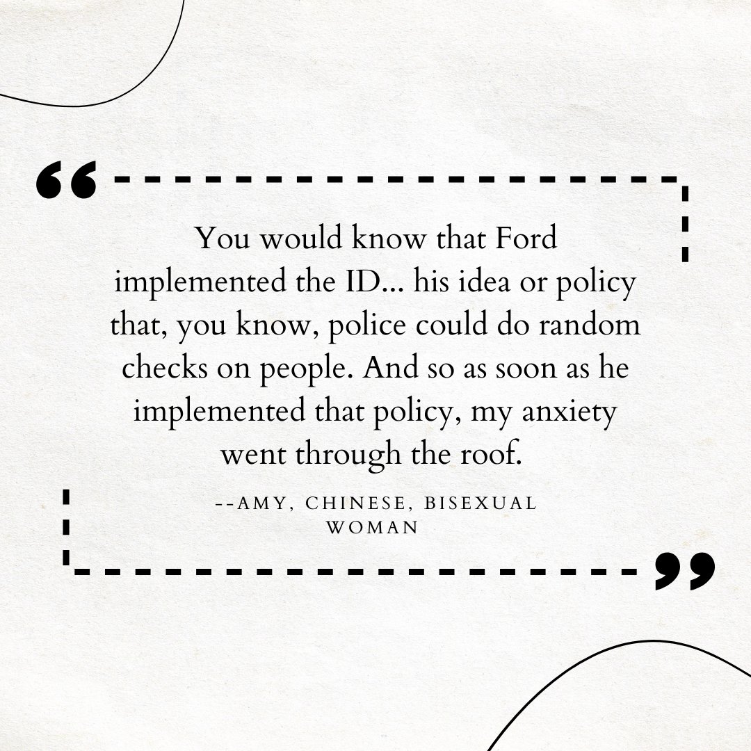 queercovid's tweet photo. This week, we are featuring quotes that illuminate how our participants felt about Ontario's healthcare and policies throughout the third wave of the pandemic. 

All information has been anonymized and pseudonyms have been assigned for confidentiality. 

#queercovidto https://t.co/De0TmPOXPH