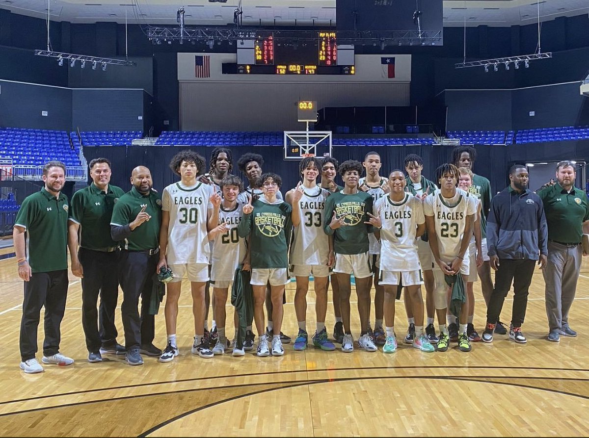 CFABooster's tweet photo. CONGRATS CyFalls Basketball!!!! https://t.co/vca6k1zVtT