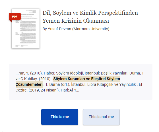 tezcandurna's tweet photo. Dekanlığı döneminde Marmara İletişim'in ocağına incir ağacı diken Yusuf Devran, benim gibi bir Barış imzacısına makalesinde referans vermiş. OHAL Komisyonunuzun nezdinde ben terörist değil miyim yahu? Üniversitelerde çalıştırılmıyorum ama yazdığım yazıya referans veriyorsunuz... https://t.co/AXx0MxdMz8