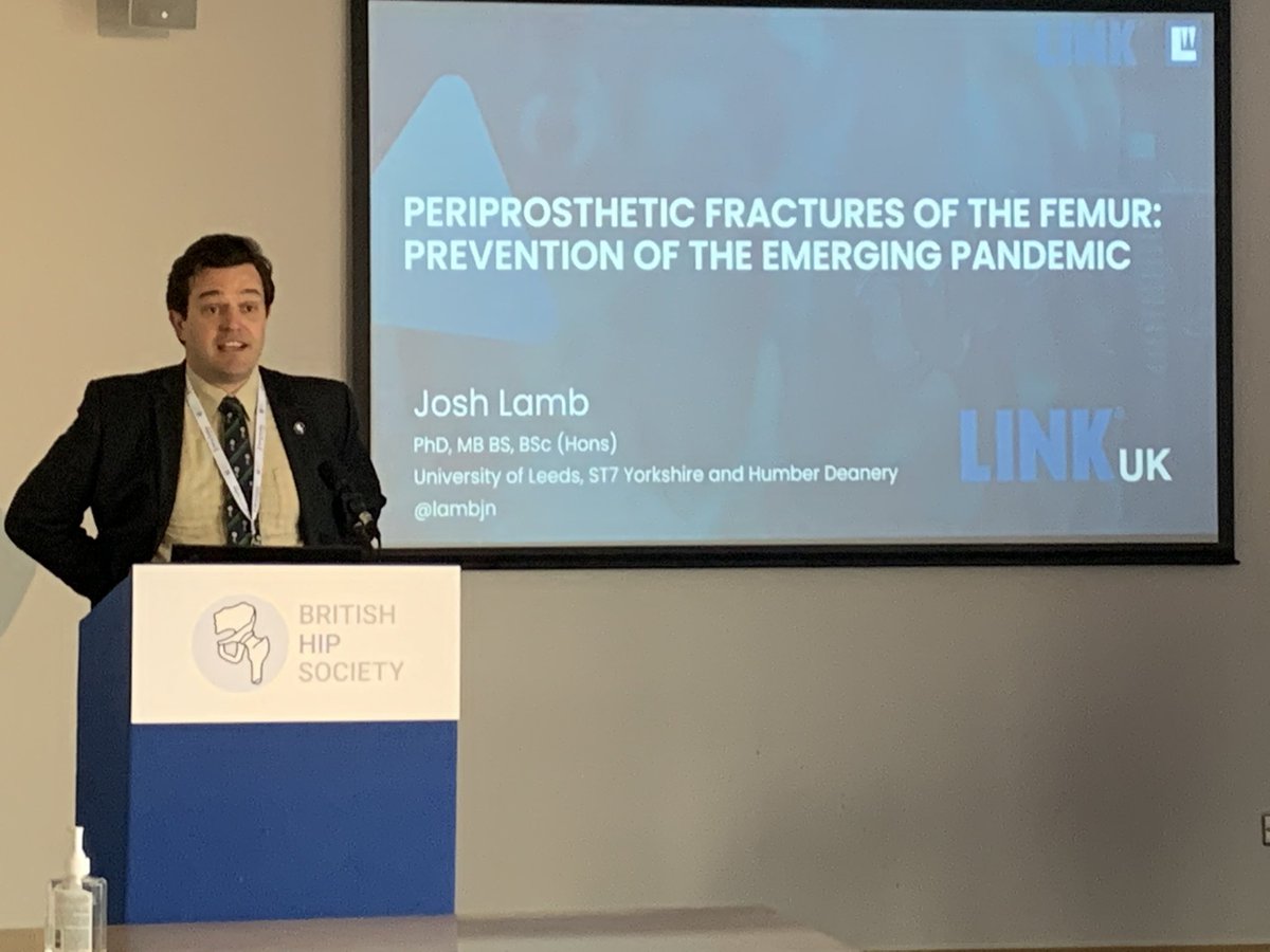 Chris Lewis (@cmb_lewis) on Twitter photo Always great to hear about peri-prosthetic fractures from <a href="/lambjn/">Josh Lamb</a> at <a href="/BritishHip/">British Hip Society</a> Society <a href="/YorkshireOrtho/">North Yorkshire Orthopaedic Trainees</a> Always great to hear about peri-prosthetic fractures from <a href="/lambjn/">Josh Lamb</a> at <a href="/BritishHip/">British Hip Society</a> Society <a href="/YorkshireOrtho/">North Yorkshire Orthopaedic Trainees</a>
