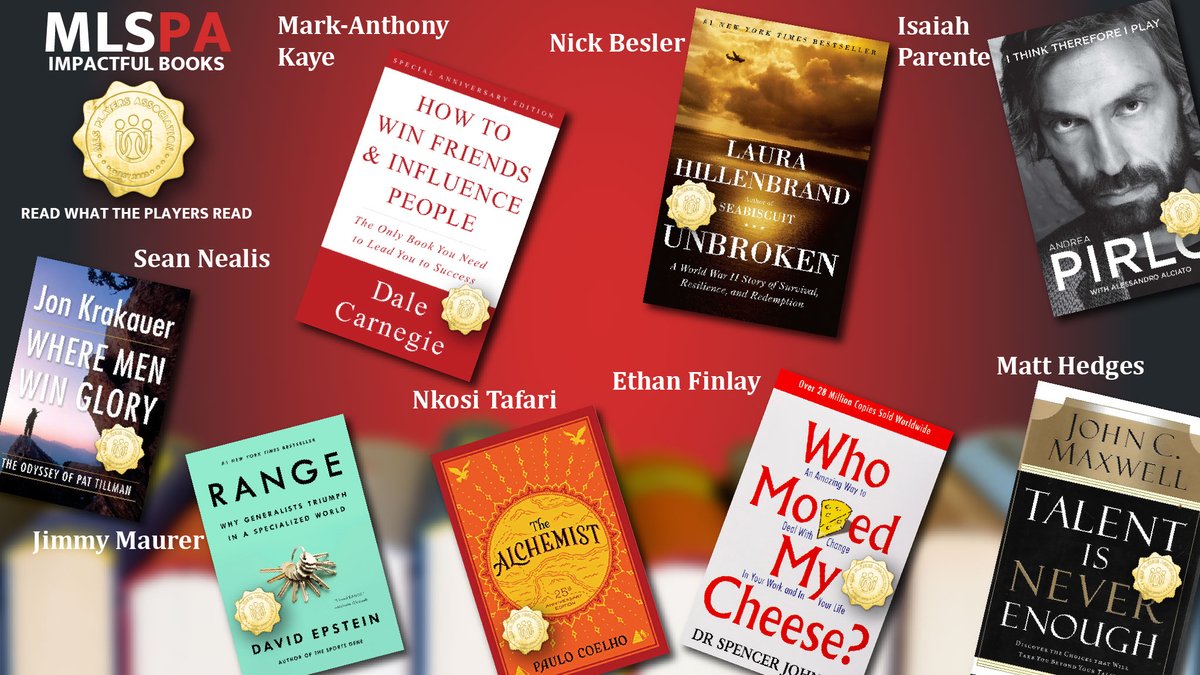 It’s #ReadAcrossAmerica Day! 📚

Need to add some inspiration to your bookshelf? Check out these titles that players found impactful.