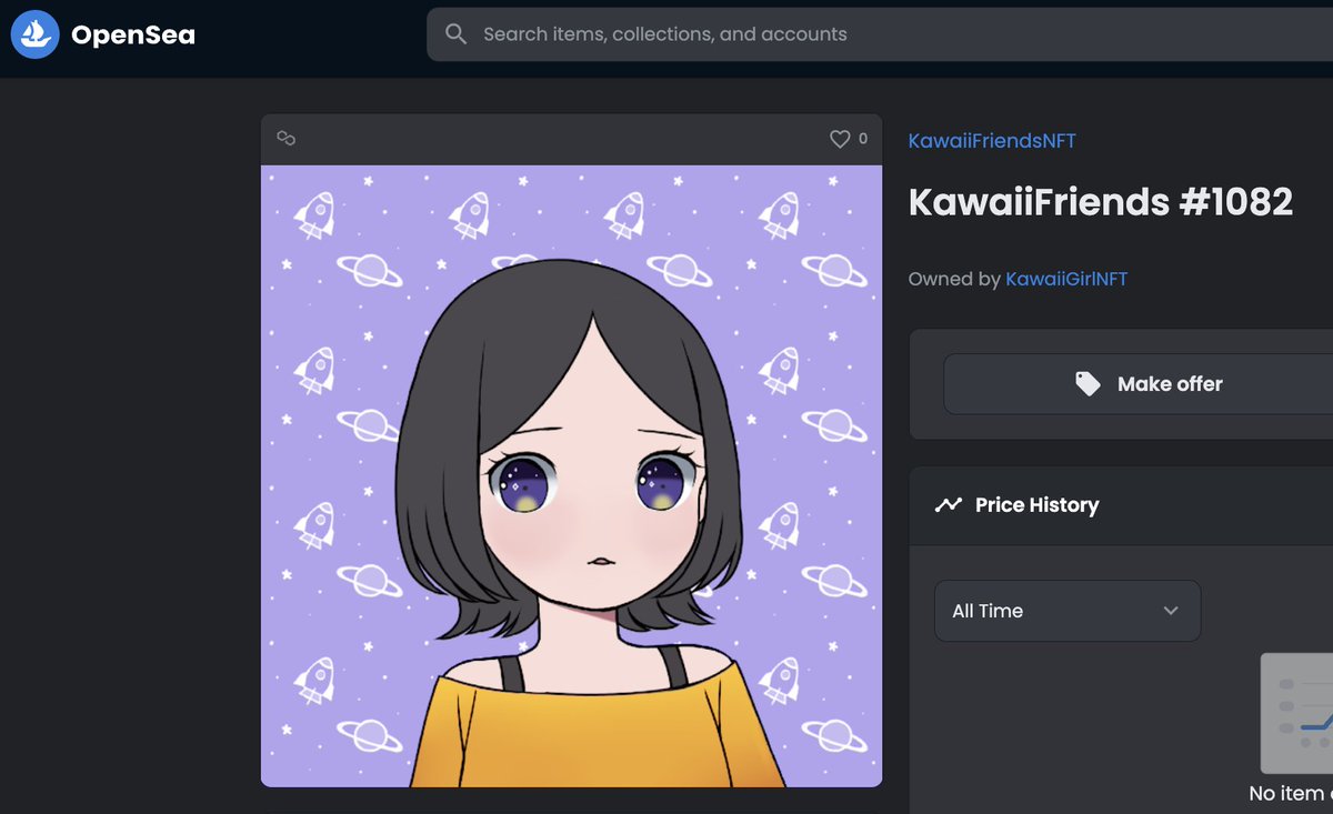 utk_crypto's tweet photo. NFT Giveaway✨
KawaiiGirlNFT🍬の姉妹コレクション KawaiiFriendsNFT 7000Mint祭り を記念して最大10名にランダムにGiveaway✨

✅@KawaiiGirlNFT をフォロー
✅こちら↓のNFTをFavorite
https://t.co/4XqurdnNnR

⏰ 3/5(土) 20:00〆
#KawaiiFriendsNFT #KawaiiGirl祭り https://t.co/vnxsBOCNZm