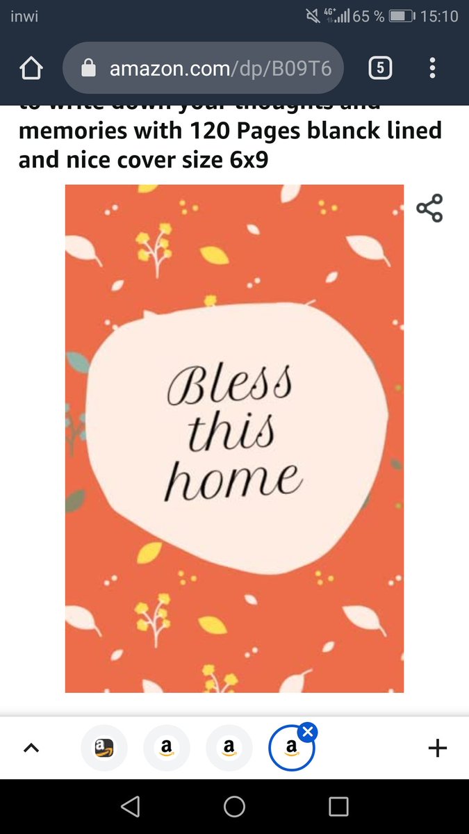redoua19's tweet photo. Bless this home: Wounderfel notebook to write down your thoughts and memories with 120 Pages blanck lined and nice cover size 6x9 https://t.co/EfDu4PGDez https://t.co/PgBy8Blhut