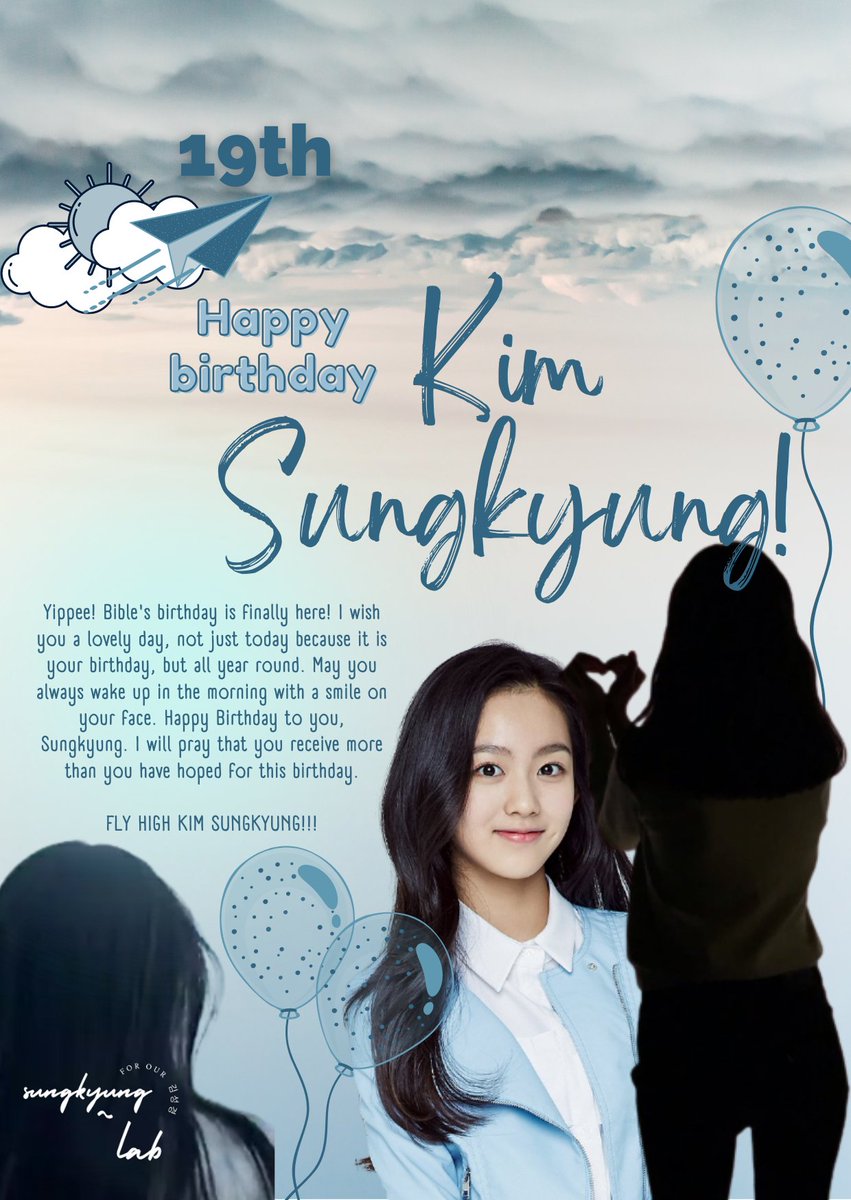 happy birthday to you, my dearest Kim Sungkyung or LAMI🎉 you're one of the few people whose birthday I can remember w/o a reminder, a person that is smart, good-looking, funny, talented! I wish the best comes to you

#HappySungkyungDay
#DearMyBible
#우리의_바이블_스무번째_페이지