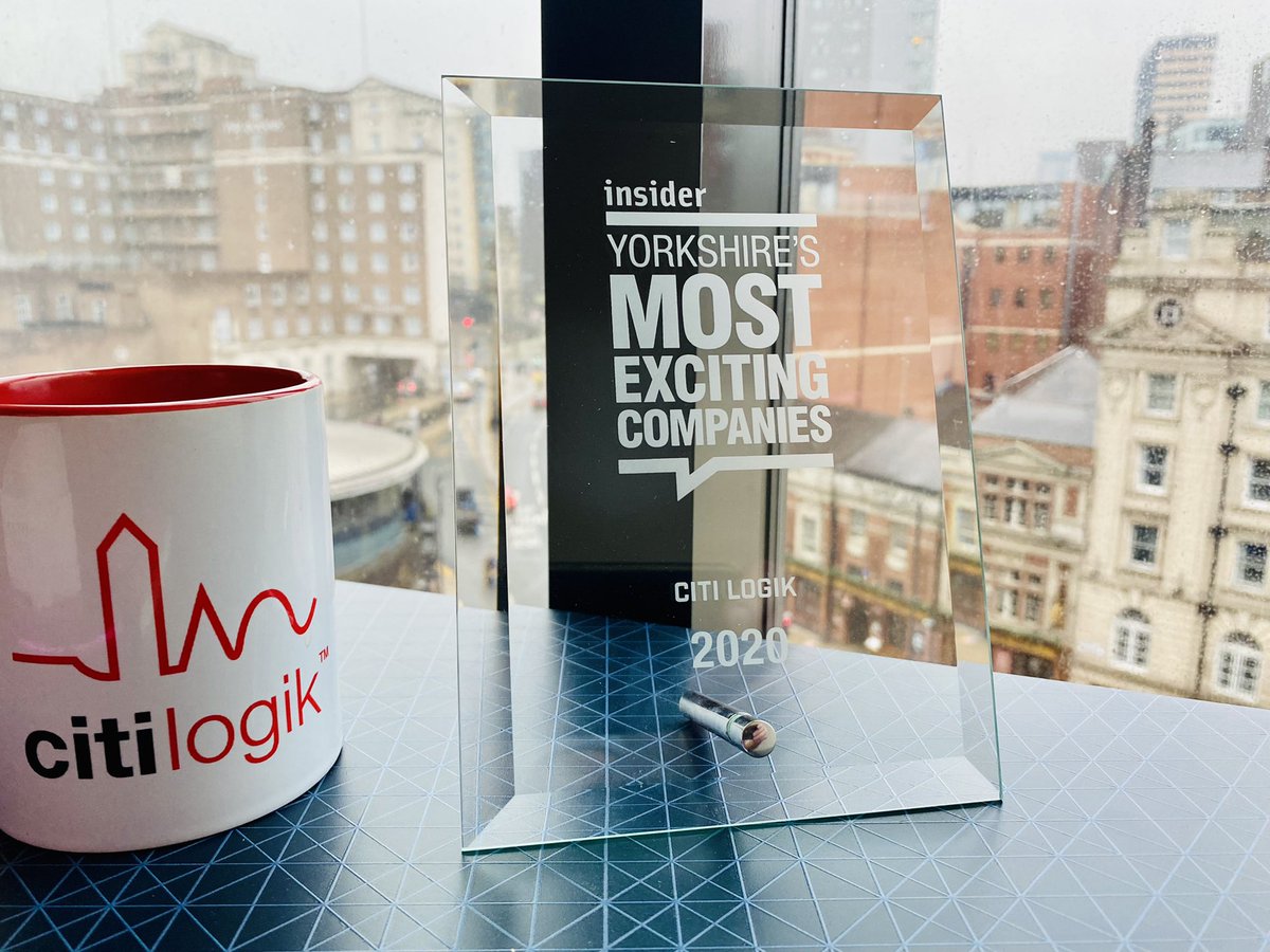 Honoured to receive our <a href="/insideryorks/">Insider</a> award for being one of Yorkshire’s Most Exciting Companies. It’s taken a while for us to be able to collect the award in person, but it’s now taking pride of place in our office. Two years later, but we’re still just as exciting!