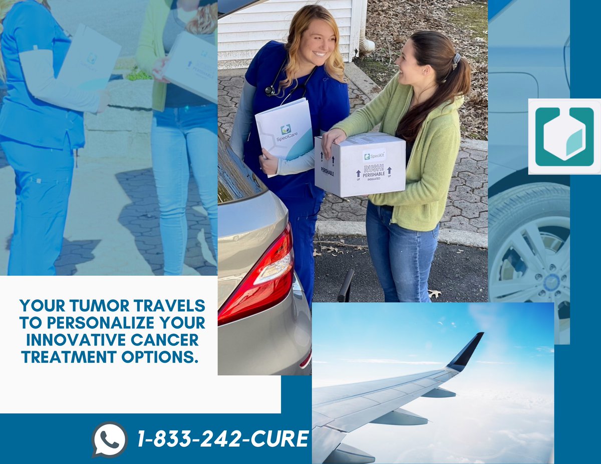 specicare's tweet photo. Our innovative SpeciKit allows your unique Cancer tissue to travel for testing and exploration of the most advanced Cancer treatment options, all without you leaving your community. #Cancers #PrecisionMedicine #MedTwitter #Immunotherapy #chemo #telemedicine #TumorBoardTuesday #MD https://t.co/q9c5wcEApE