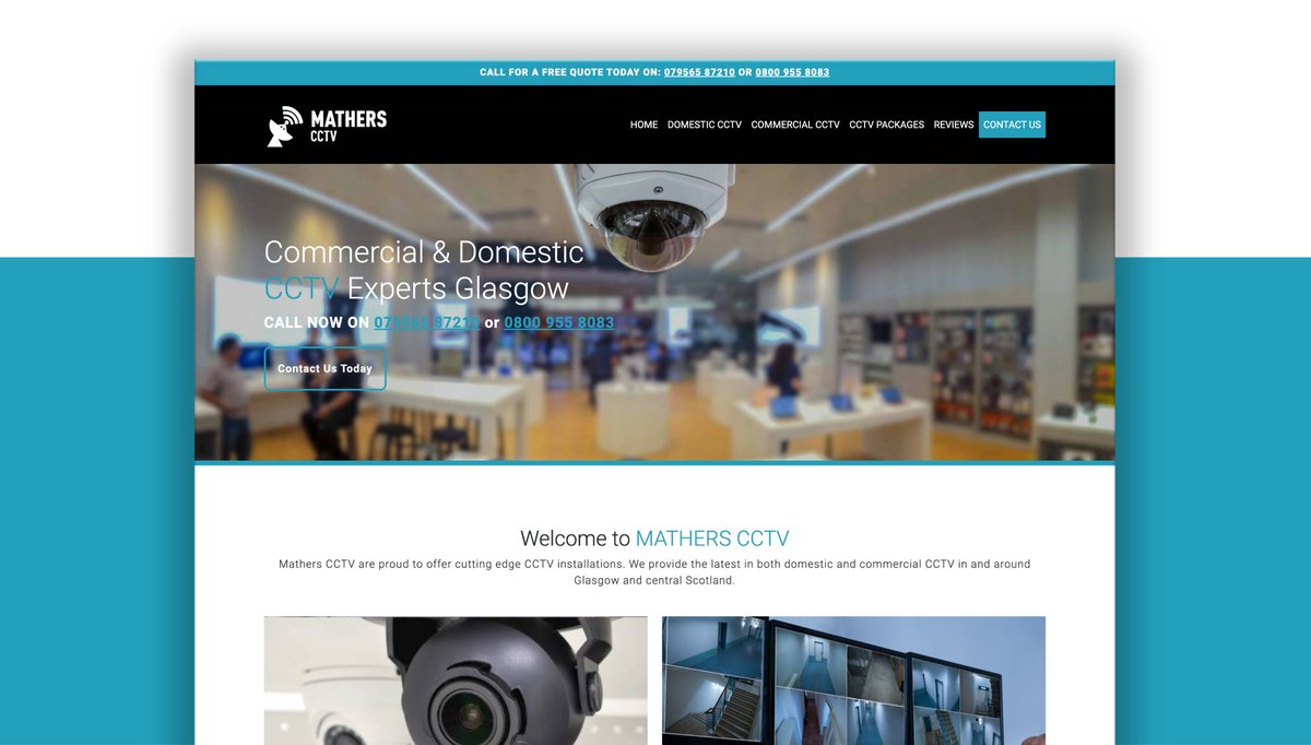 wukmedia's tweet photo. New website launched! Check out https://t.co/Mx8GX5q2jG to see our newest website. #webdesign #sitelaunched #websitedesign #CCTVGlasgow https://t.co/yJfhWari7p