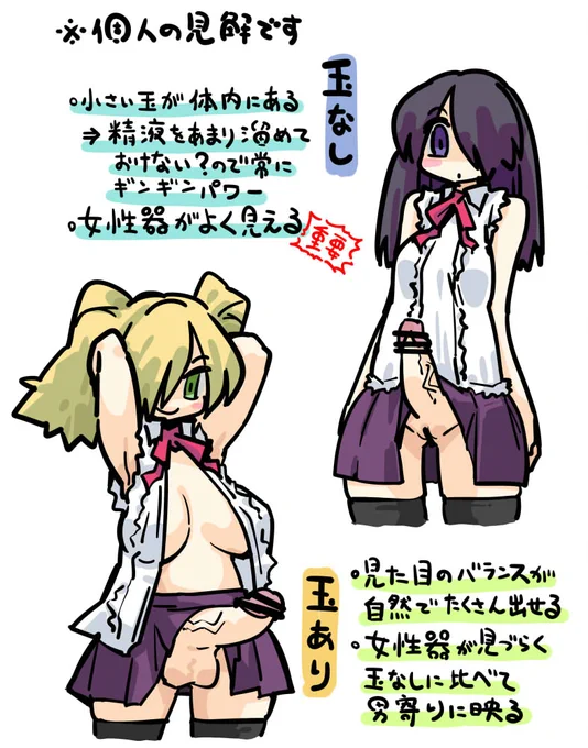 女の子とちんちんの話 