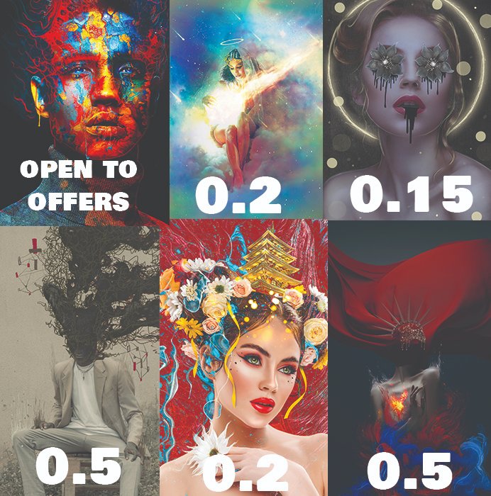 chissweetart's tweet photo. I need to move some art! Come check out these pieces
All prices are in different ranges. If you all don't mind giving this a share. It would help me greatly :)
Links: 
MP: https://t.co/GRQyHyO4ix
KO: https://t.co/NZkwvjs03y https://t.co/eJ0ejYeaNf