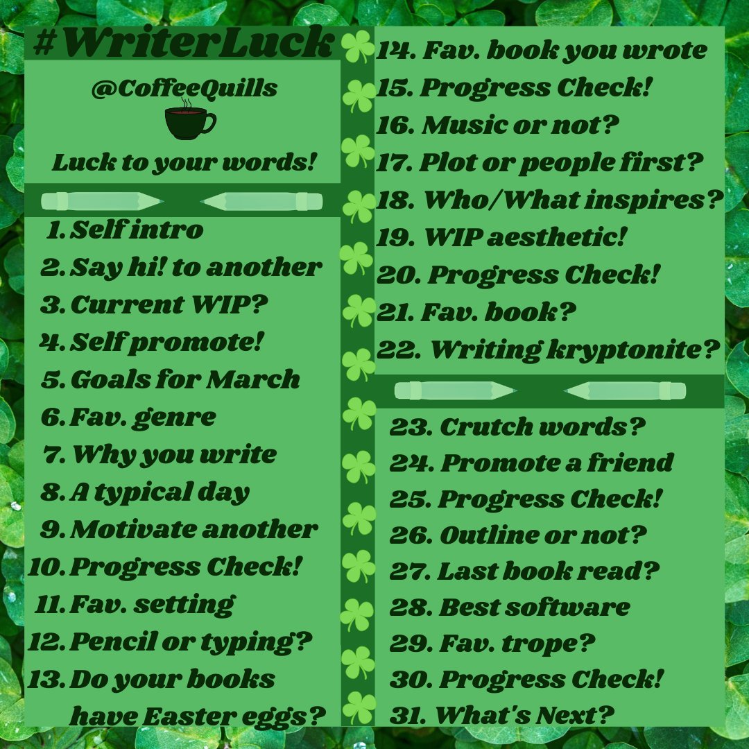 coffeequills's tweet photo. #WriterLuck Day 2 - saying hello to another person.
It's been a while since I've said hello to @LombardEmma - may the historical romances you write keep on going! https://t.co/4dwUQd6BUA